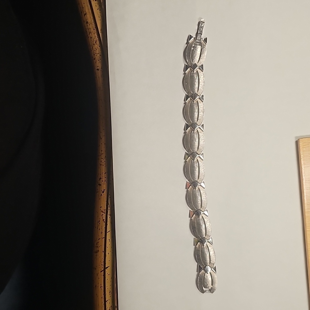 Trifari Silvertone Bracelet